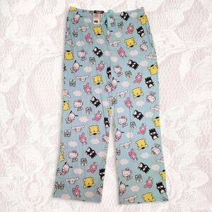 Sanrio Hello Kitty & Friends Lounge Pants 2XL Blue Kawaii NWT